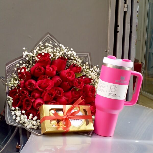 Pink Stanley Mug Hamper.