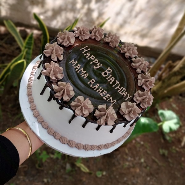 Oreo Flavored Birthday Cake